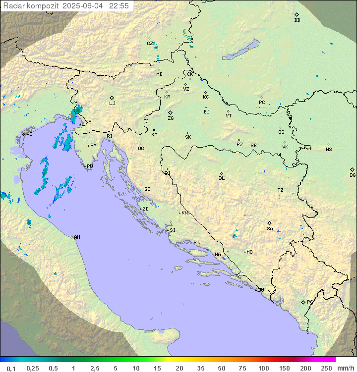 Padavine Hrvaška