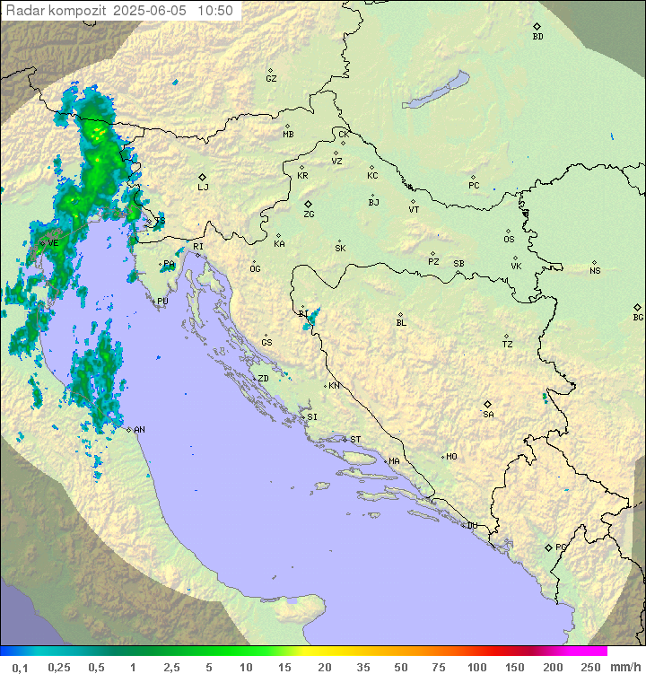 Padavine Hrvaška