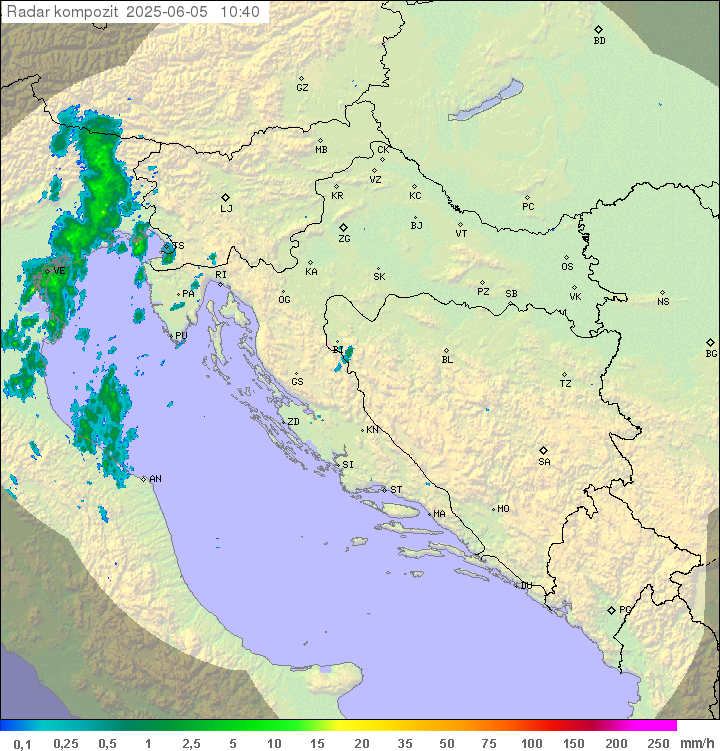 Padavine Hrvaška