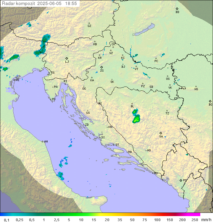 Padavine Hrvaška