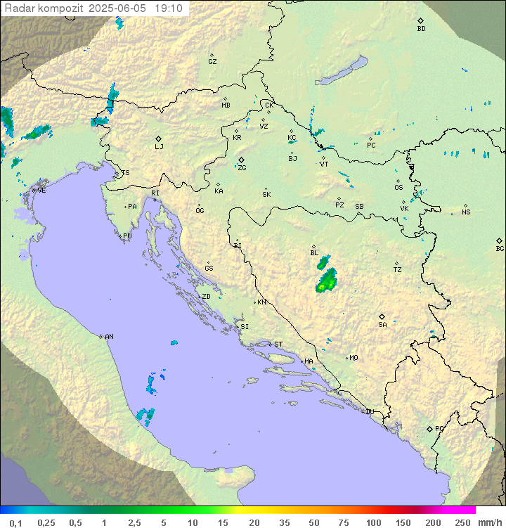 Padavine Hrvaška