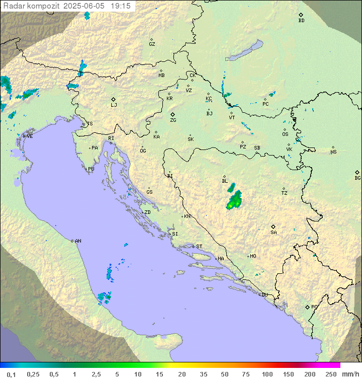 Padavine Hrvaška