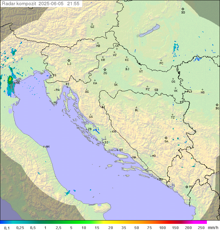 Padavine Hrvaška
