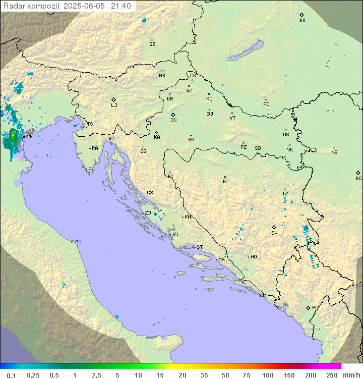 Padavine Hrvaška