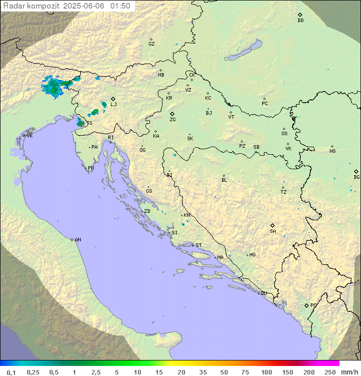 Padavine Hrvaška