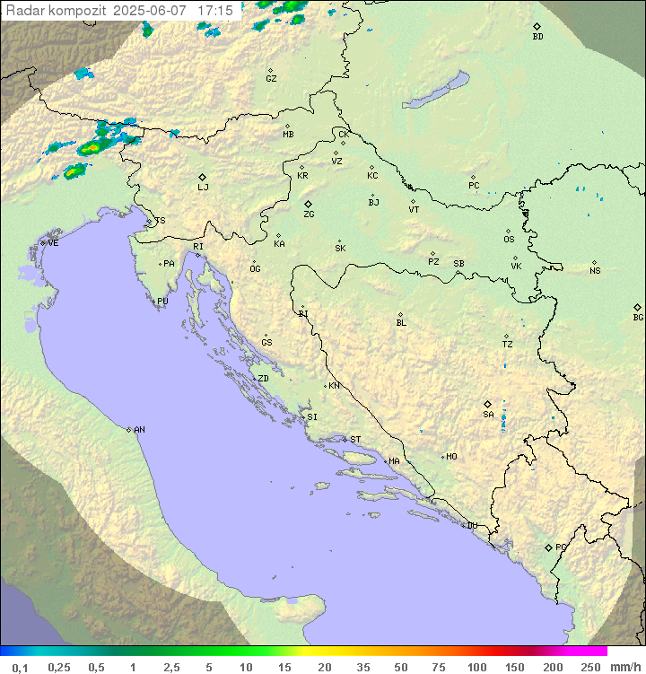Padavine Hrvaška