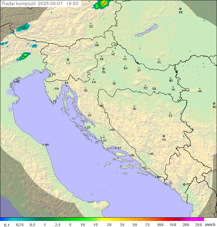 Padavine Hrvaška