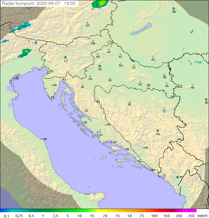 Padavine Hrvaška