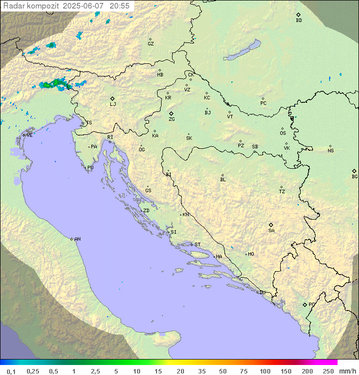 Padavine Hrvaška