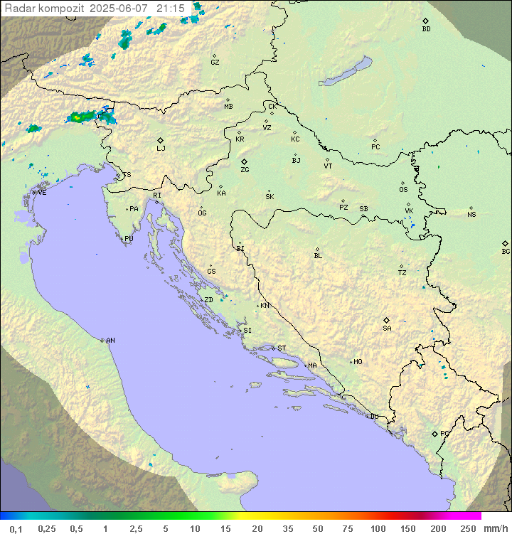 Padavine Hrvaška