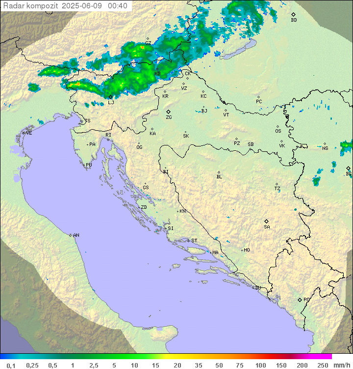 Padavine Hrvaška