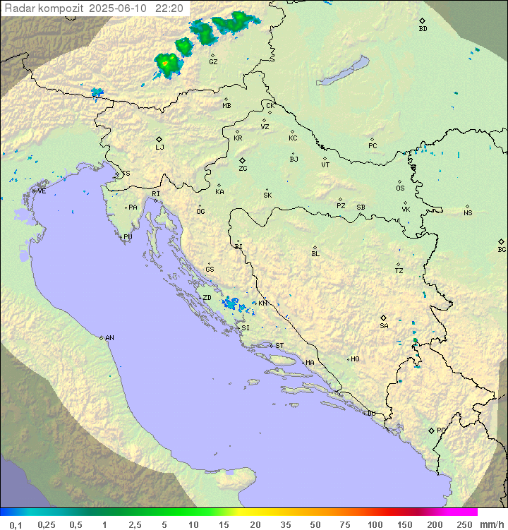 Padavine Hrvaška