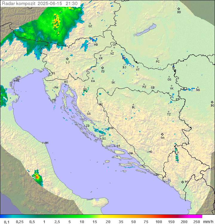 Padavine Hrvaška