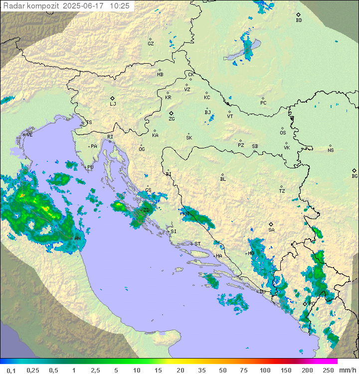 Padavine Hrvaška