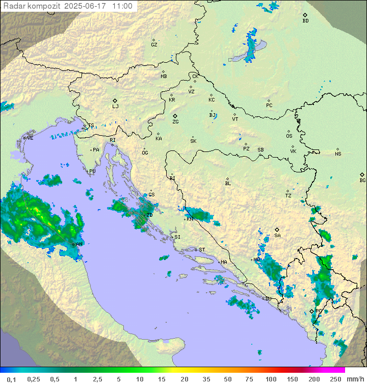 Padavine Hrvaška