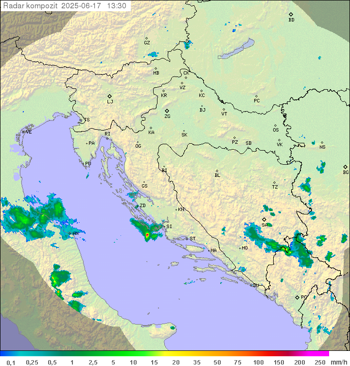 Padavine Hrvaška