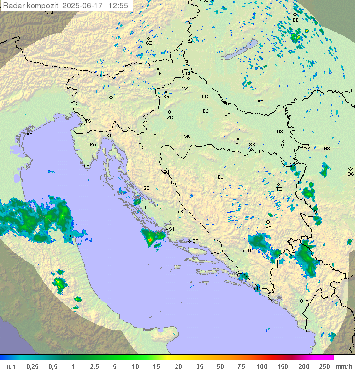 Padavine Hrvaška
