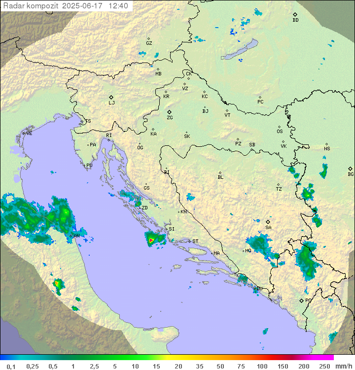 Padavine Hrvaška