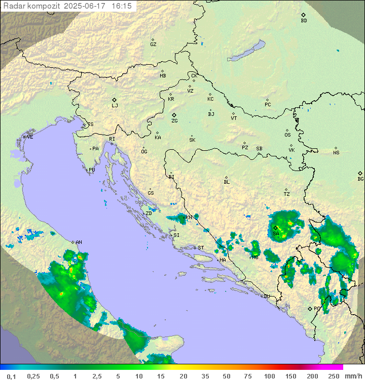 Padavine Hrvaška