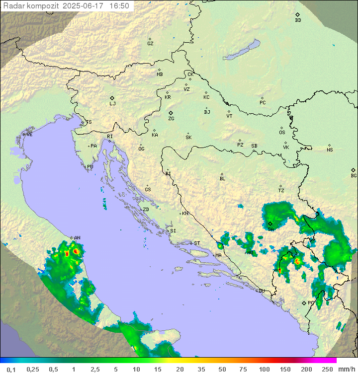 Padavine Hrvaška