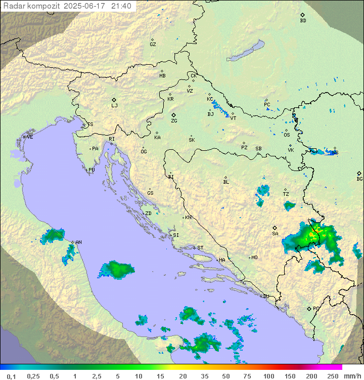 Padavine Hrvaška