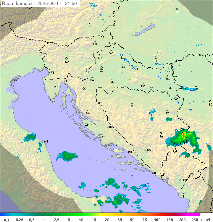 Padavine Hrvaška