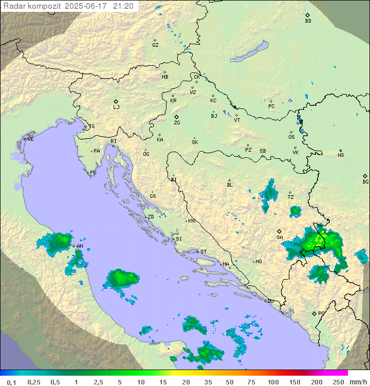 Padavine Hrvaška