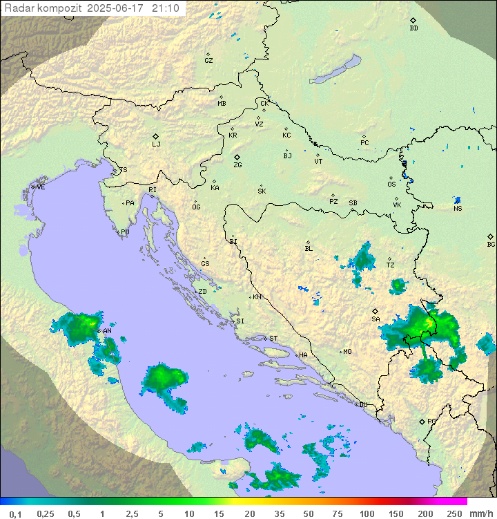Padavine Hrvaška