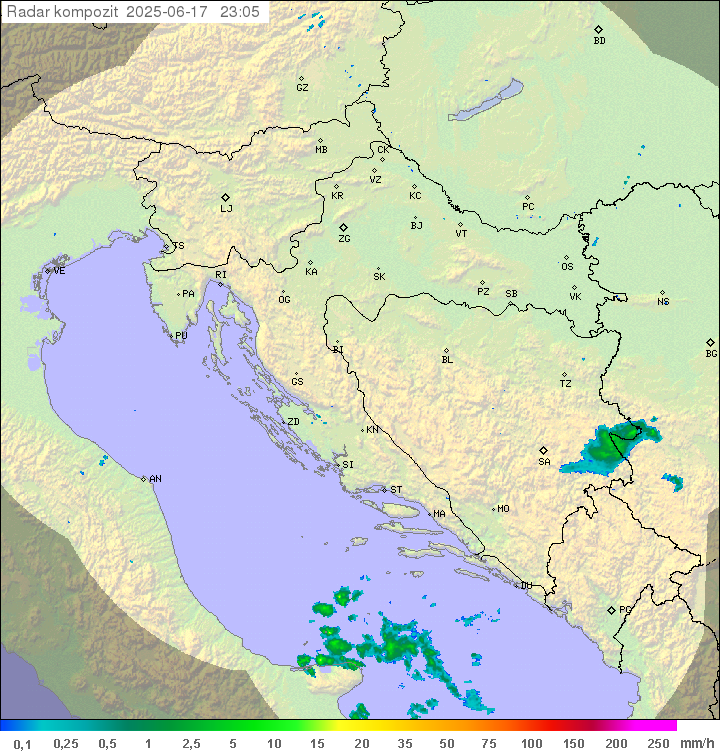 Padavine Hrvaška