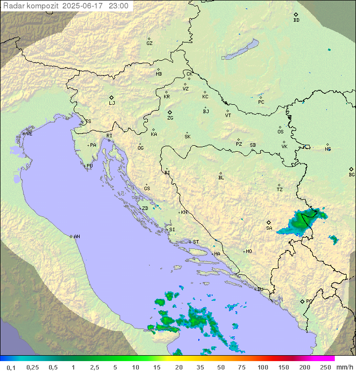 Padavine Hrvaška