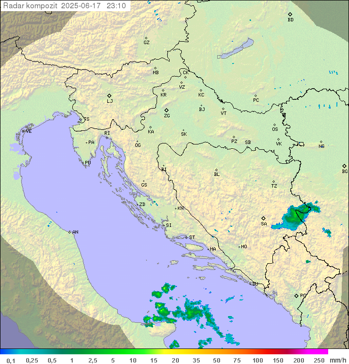 Padavine Hrvaška