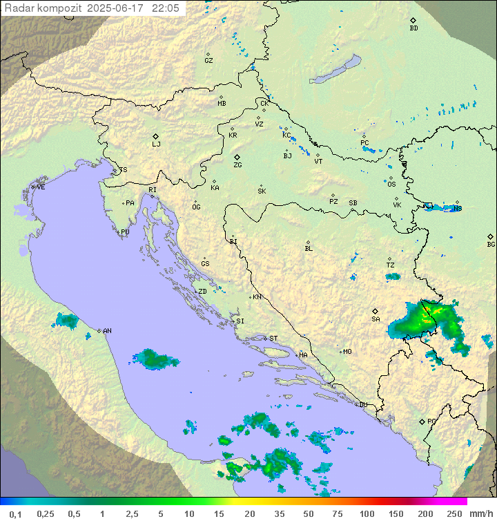 Padavine Hrvaška