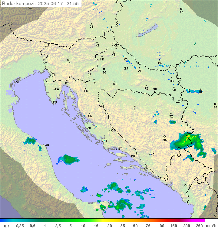 Padavine Hrvaška