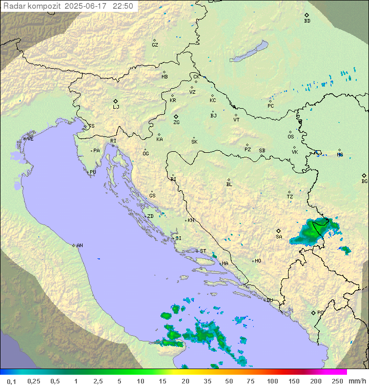 Padavine Hrvaška