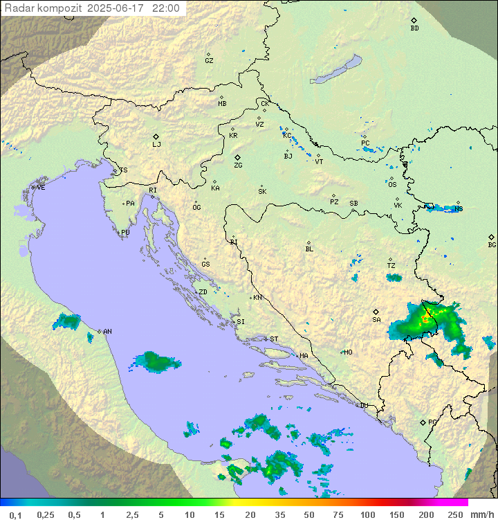 Padavine Hrvaška