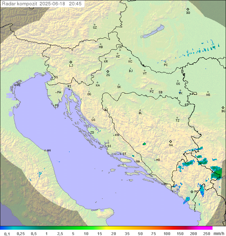 Padavine Hrvaška