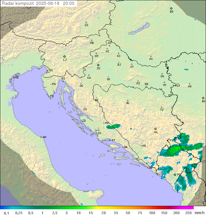 Padavine Hrvaška