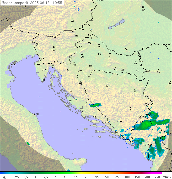 Padavine Hrvaška