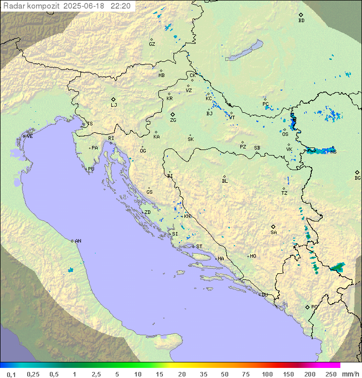 Padavine Hrvaška