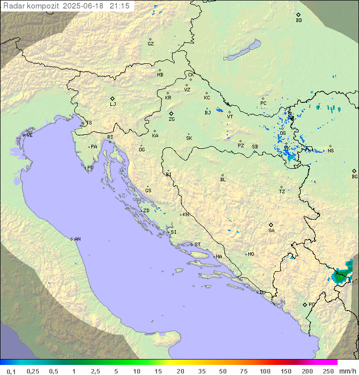 Padavine Hrvaška