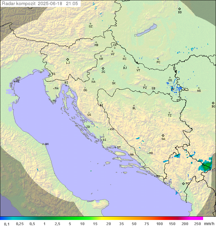 Padavine Hrvaška