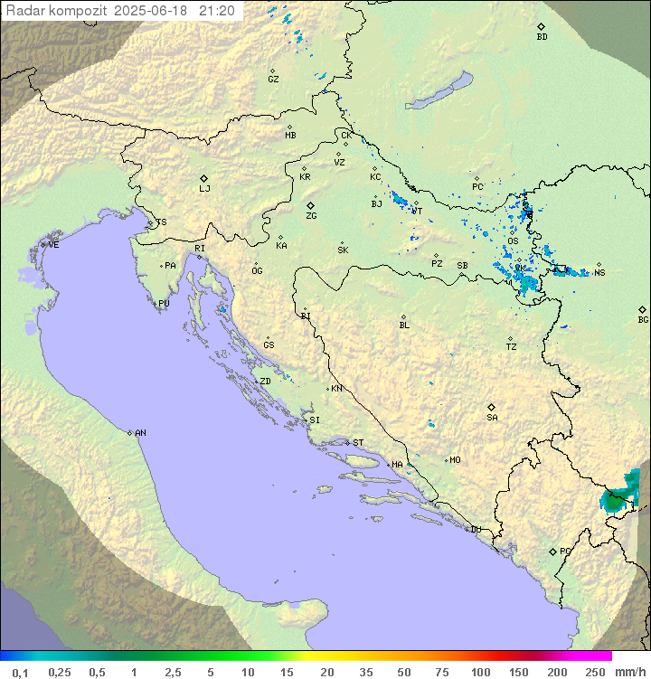 Padavine Hrvaška
