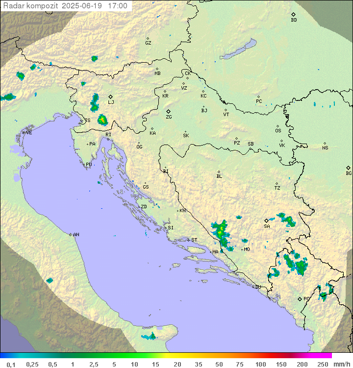 Padavine Hrvaška