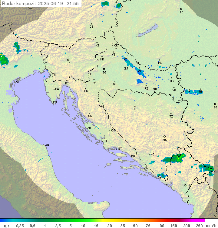 Padavine Hrvaška