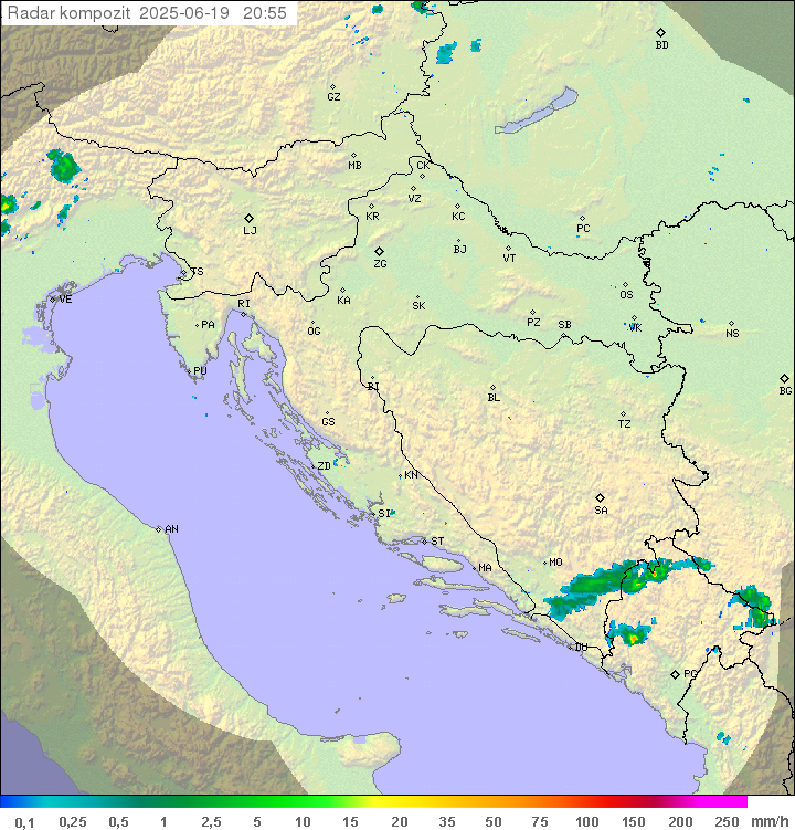 Padavine Hrvaška