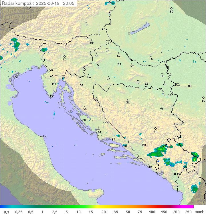 Padavine Hrvaška