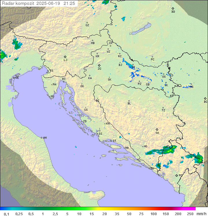 Padavine Hrvaška