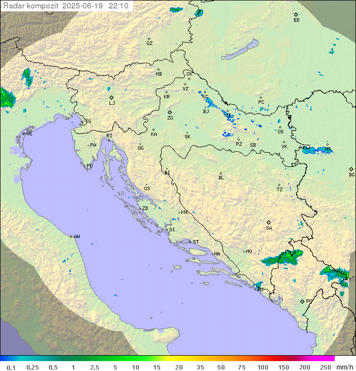 Padavine Hrvaška