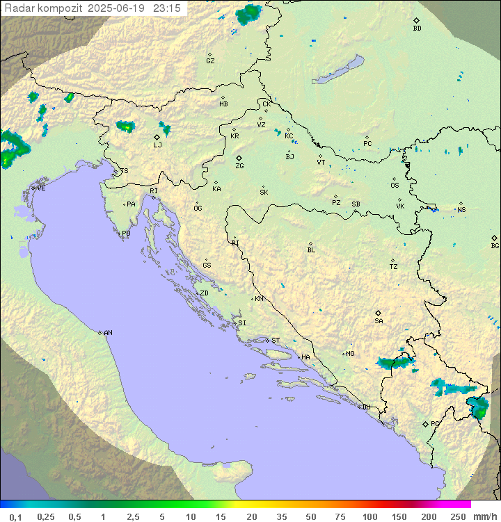 Padavine Hrvaška