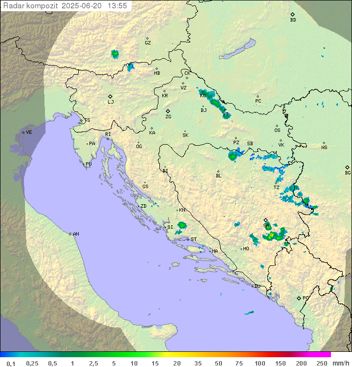 Padavine Hrvaška